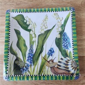 MacKenzie-Childs Snail Paper Plates